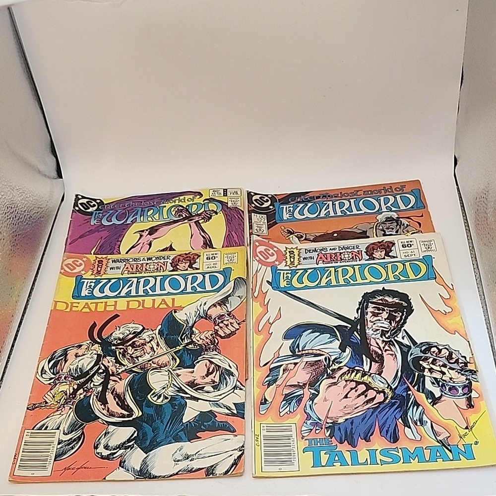 Vintage DC Comics The Warlord no. 60,61,66 &127